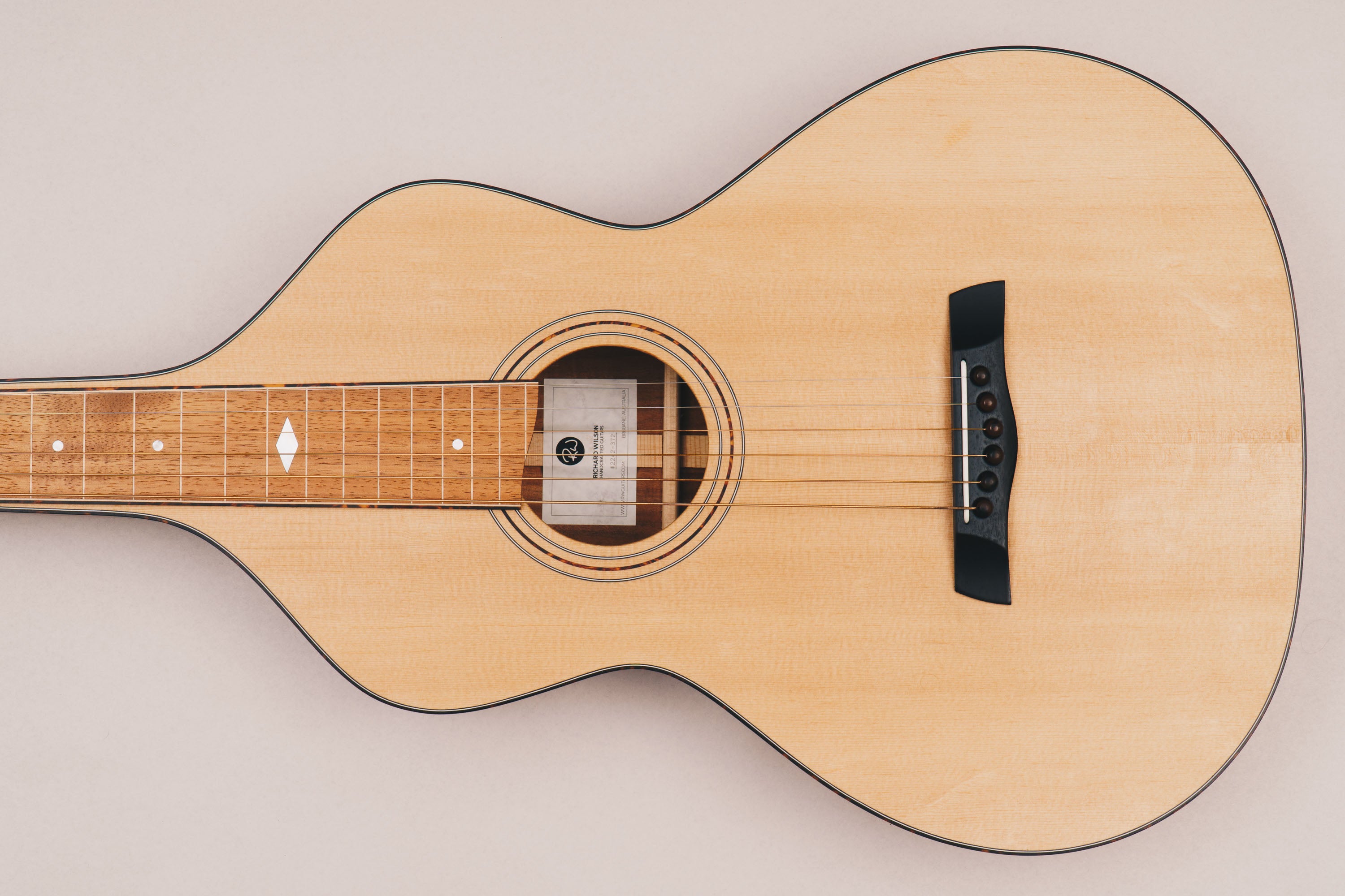 Style 2 Weissenborn Guitar Weissenborn Acoustic Lap Steel Slide Guitar by master luthier Richard Wilson. Handcrafted in Australia. Serial no. RW2242-372.