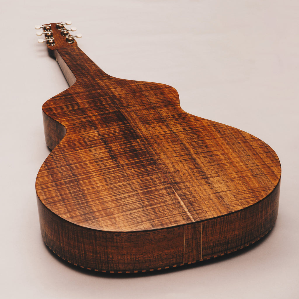 Style 3 Weissenborn Guitar - Master Series Weissenborn Acoustic Lap Steel Slide Guitar by master luthier Richard Wilson. Handcrafted in Australia. Serial no. RW2219-349.