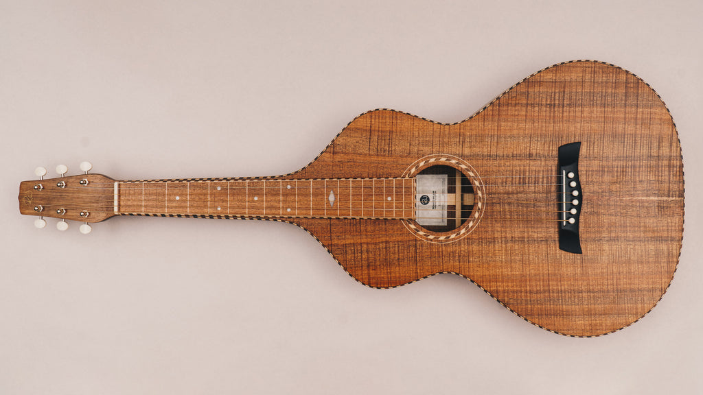 Style 3 Weissenborn Guitar - Master Series Weissenborn Acoustic Lap Steel Slide Guitar by master luthier Richard Wilson. Handcrafted in Australia. Serial no. RW2219-349.