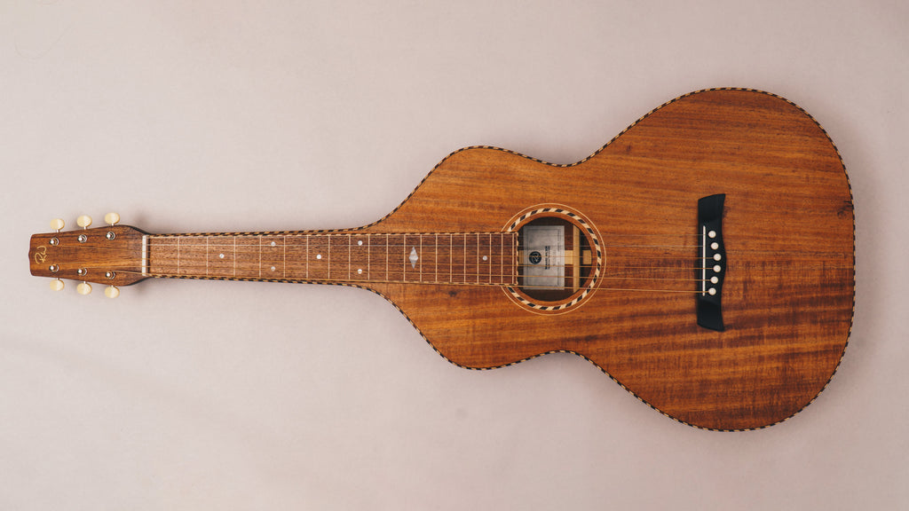 Style 3 Weissenborn Guitar Weissenborn Acoustic Lap Steel Slide Guitar by master luthier Richard Wilson. Handcrafted in Australia. Serial no. RW2132-321.