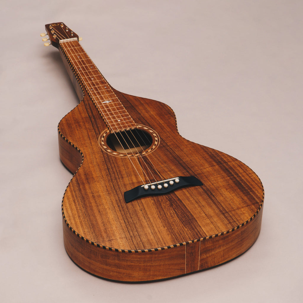 Style 3 Weissenborn Guitar Weissenborn Acoustic Lap Steel Slide Guitar by master luthier Richard Wilson. Handcrafted in Australia. Serial no. RW2212-342.