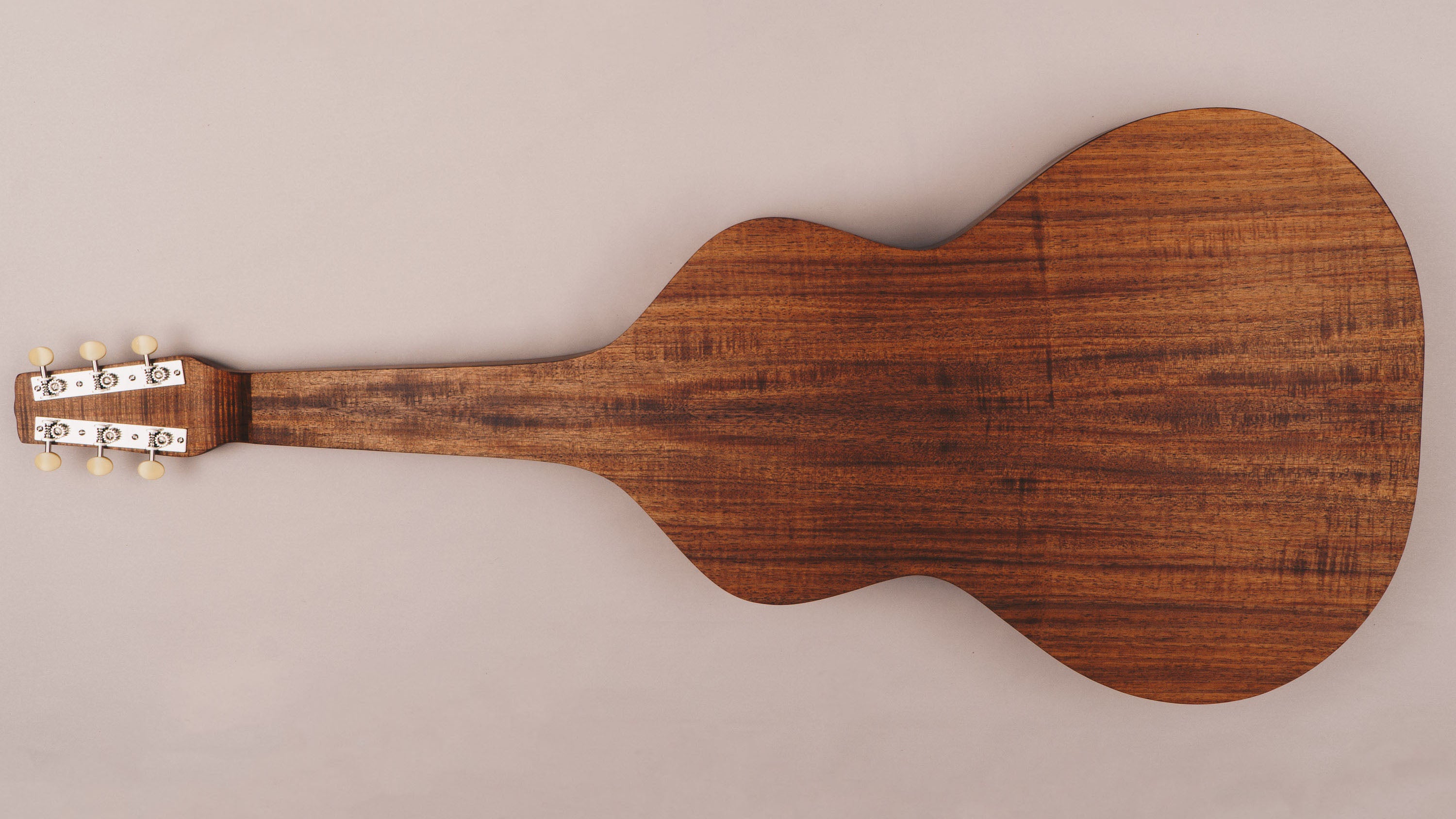 Tasmanian Blackwood Style 1 Weissenborn Acoustic Lap Steel Slide Guitar by master luthier Richard Wilson. Handcrafted in Australia. Serial no. RW1914-234.