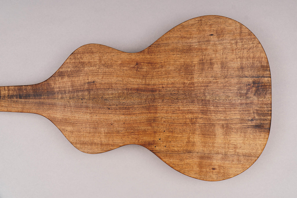 Tasmanian Blackwood Style 1 Weissenborn Acoustic Lap Steel Slide Guitar by master luthier Richard Wilson. Handcrafted in Australia. Serial no. RW2009-258.