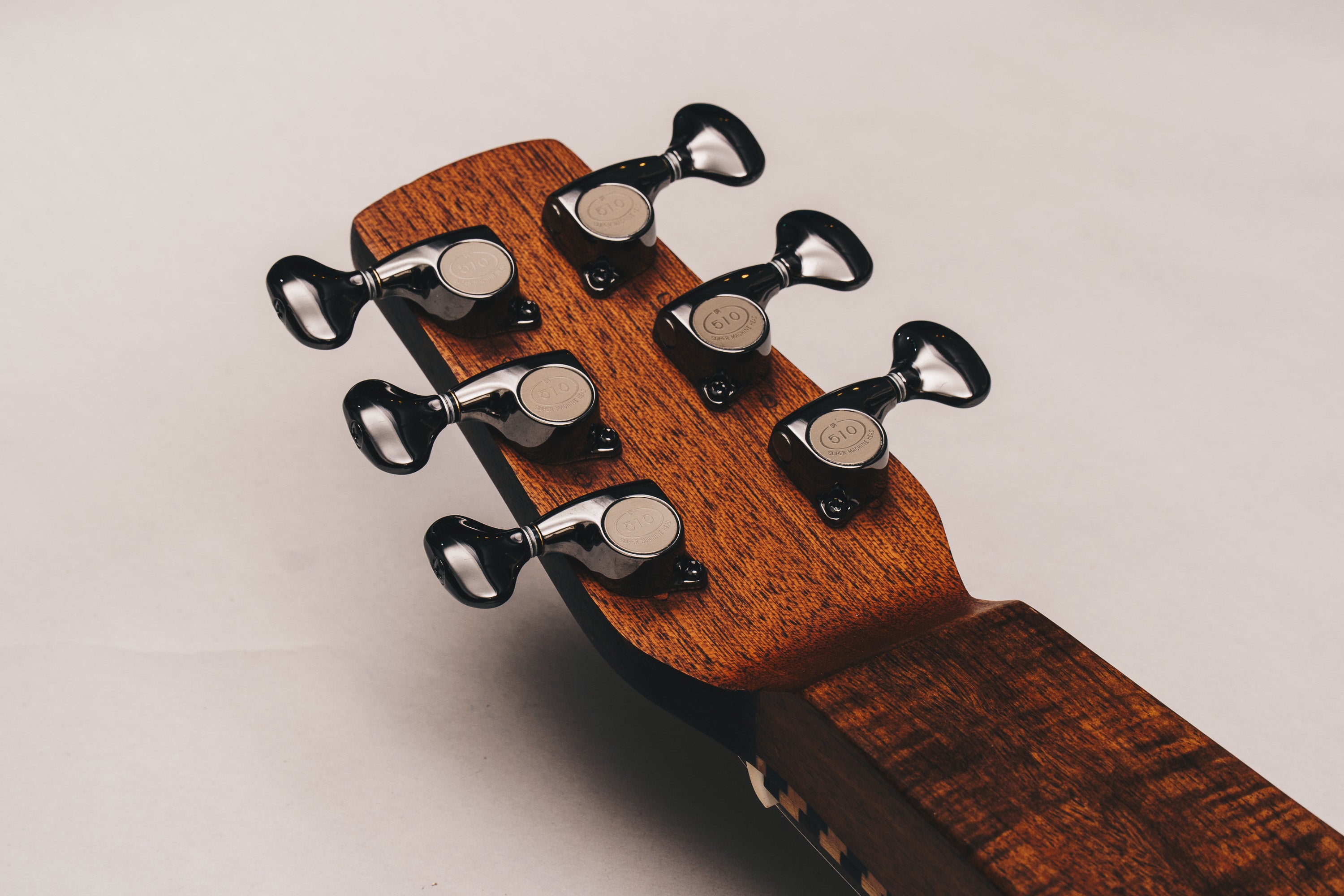 Tasmanian Blackwood Style 3 Weissenborn Acoustic Lap Steel Slide Guitar by master luthier Richard Wilson. Handcrafted in Australia. Serial no. RW1809-228.
