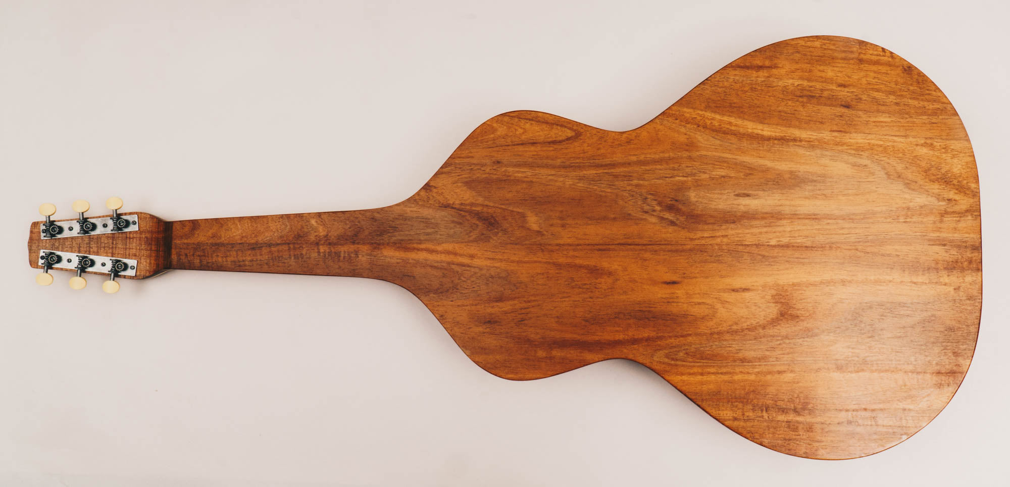 Tasmanian Blackwood Style 3 Weissenborn Acoustic Lap Steel Slide Guitar by master luthier Richard Wilson. Handcrafted in Australia. Serial no. RW1901-222.