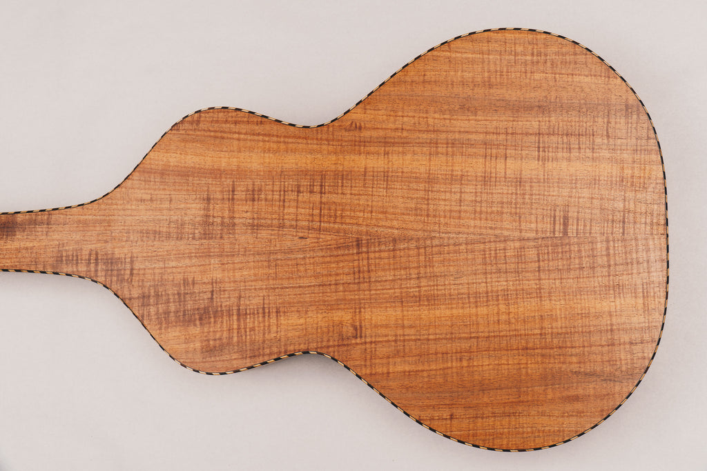Tasmanian Blackwood Style 4 Weissenborn Acoustic Lap Steel Slide Guitar by master luthier Richard Wilson. Handcrafted in Australia. Serial no. RW1916-236.