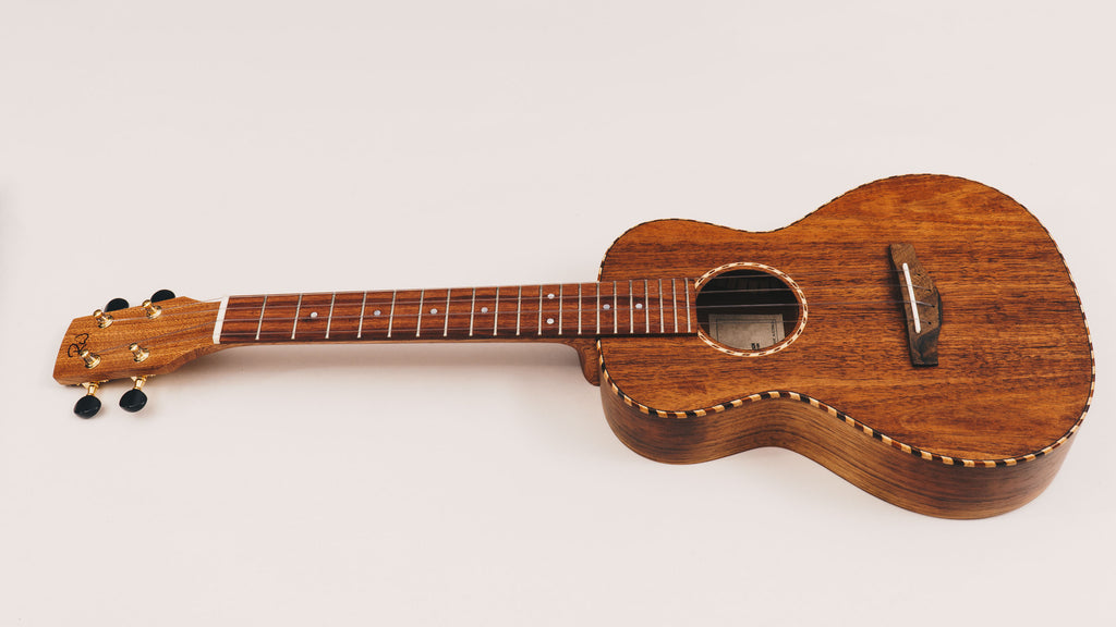 Tenor Ukulele - Tasmanian Blackwood - 'Style 3' Ukulele by master luthier Richard Wilson. Handcrafted in Australia. Serial no. RW2329-419.
